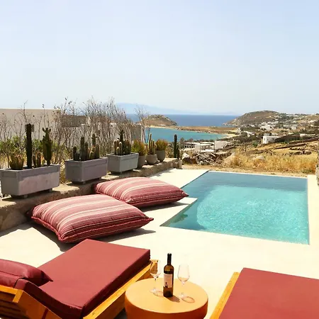 Villa Piccolo Mondo With Private Pool And Sea View Kalafatis Exterior photo